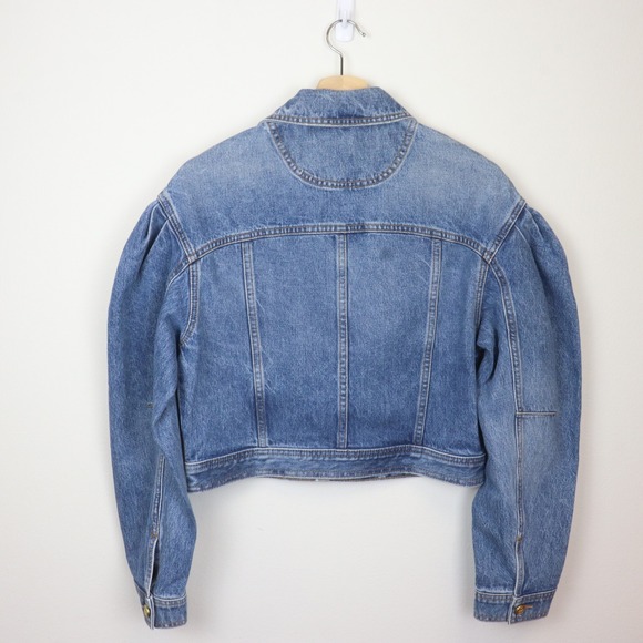 Ulla Johnson Cosette Denim‎ Jacket Petite XS - Picture 3 of 10